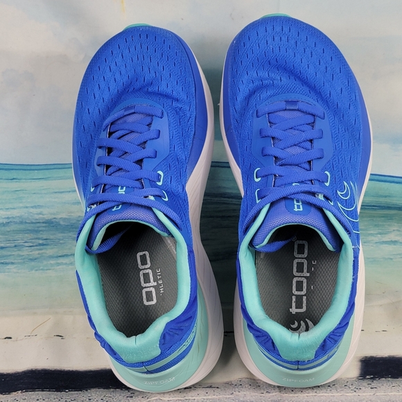 Topo Atmos Blue Aqua Womens 8 - Picture 6 of 10